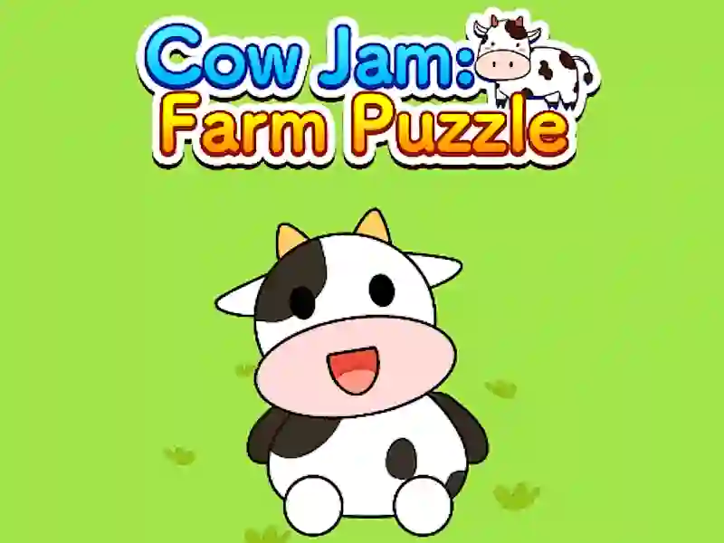 Spill Cow Jam Farm puzzle online