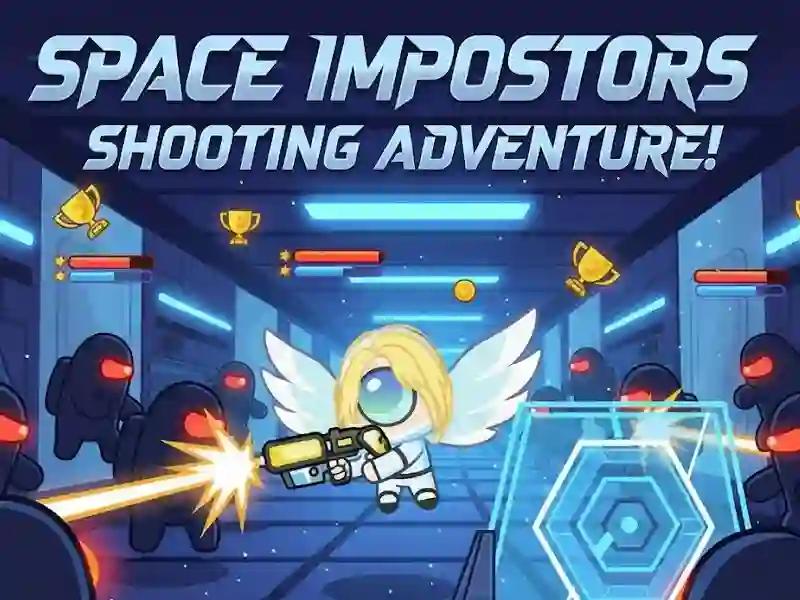 Spill Space Impostors Shooting Adventure online