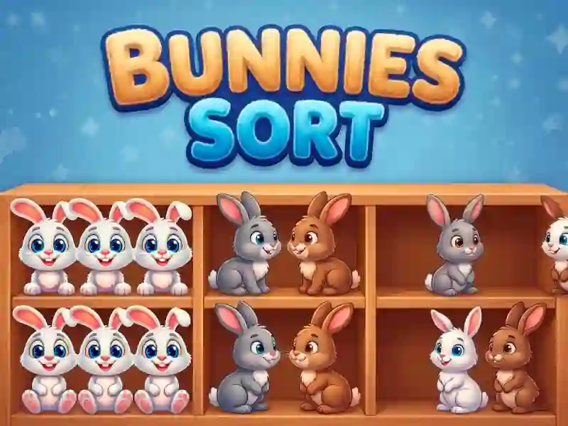 Spill Bunnies Sort online