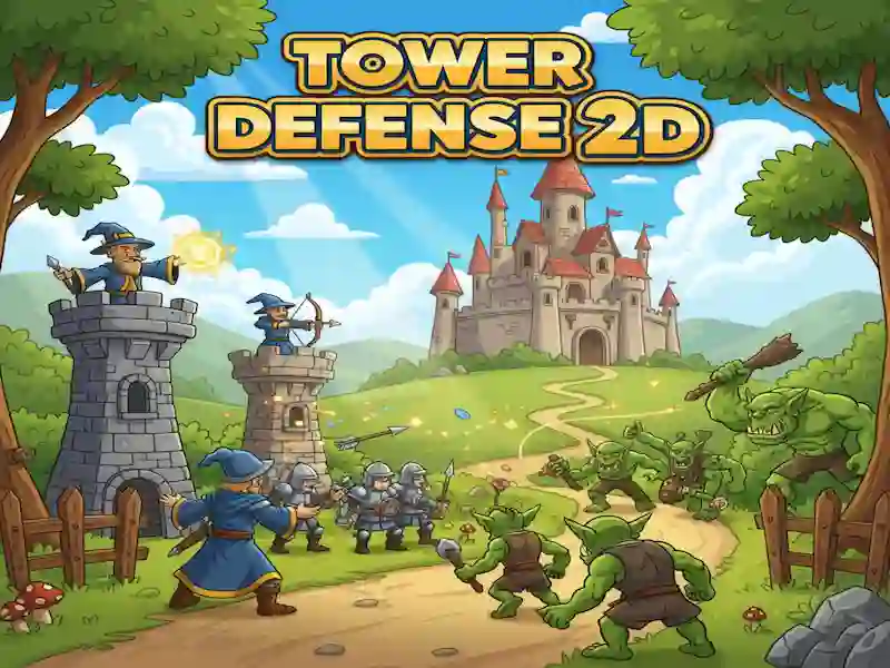 Spill Tower Defense 2D online