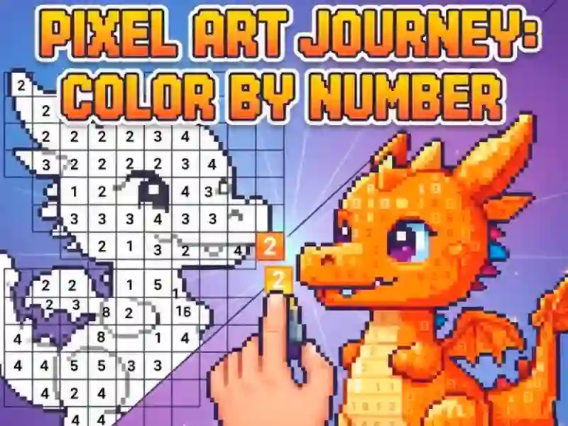 Spill Tegn bilde etter tall Pixel Art online