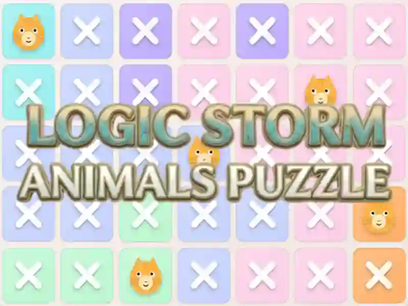 Spill Logic Storm: Animals Puzzle online