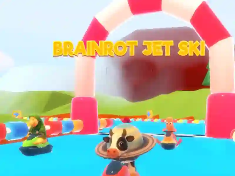 Spill Brainrot Jet Ski Racing online