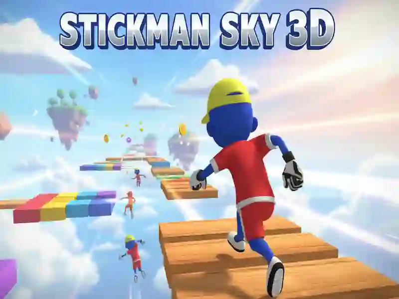 Spill Stickman himmel 3D online