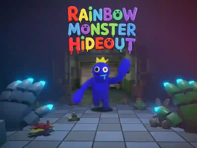 Spill Rainbow Monster Hideout 3D online