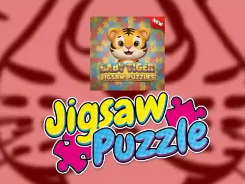Spill Baby Tiger Jigsaw Puszles online