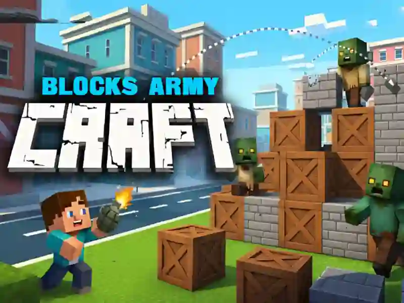Spill Blokkerer Army Craft online