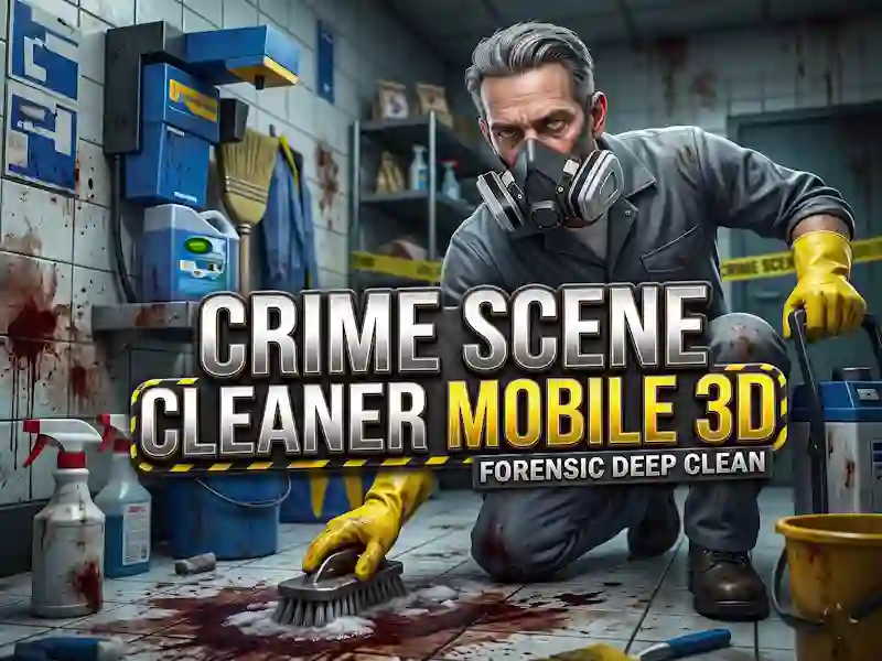 Spill Crime Scene Cleaner Mobile 3D online
