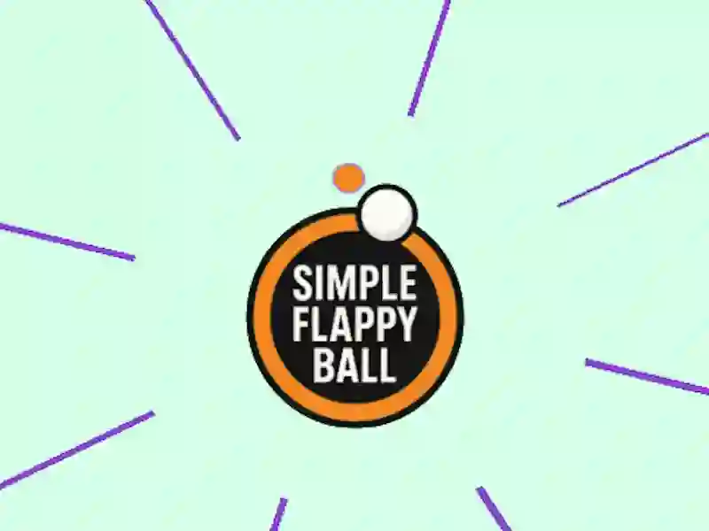 Spill Enkel flappy ball online