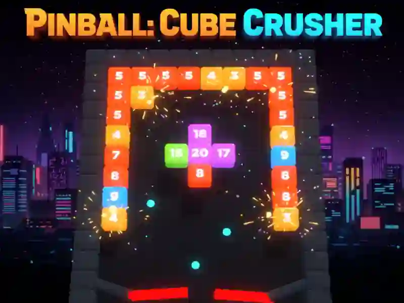 Spill Pinball: Cube Crusher online