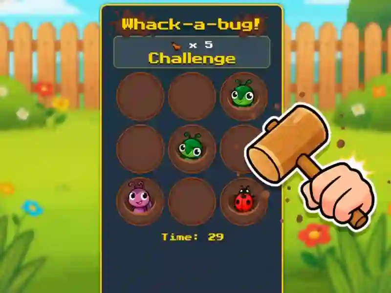 Spill Whack A Bug Challenge online