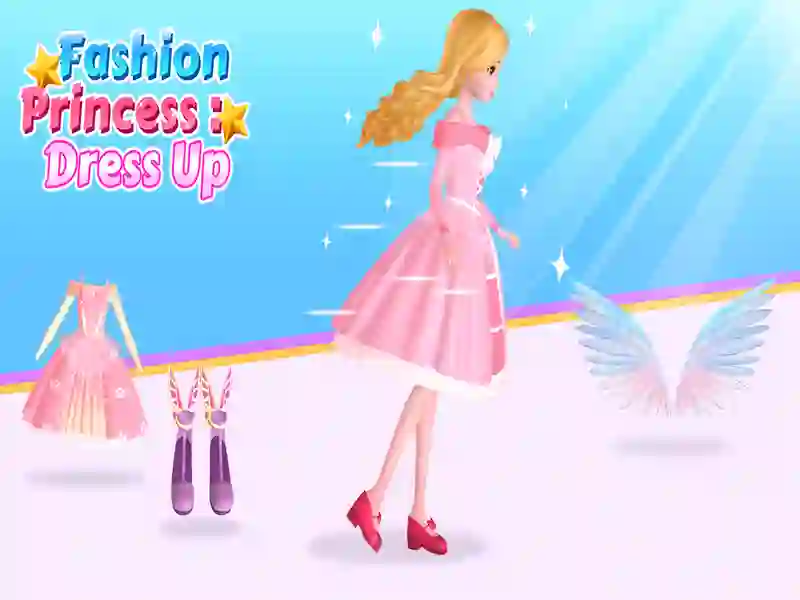 Spill Mote prinsesse dress up online