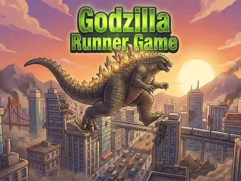Spill Godzilla Runner-spill online
