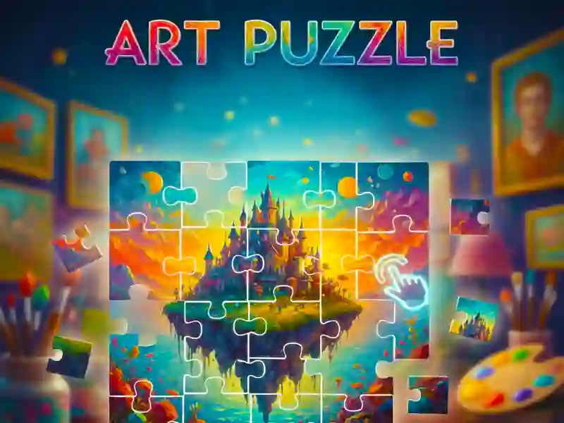 Spill Art Puzzle online