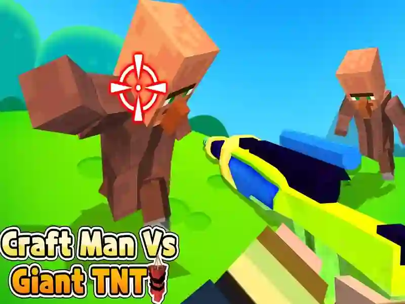 Spill Craft Man vs Giant TNT online
