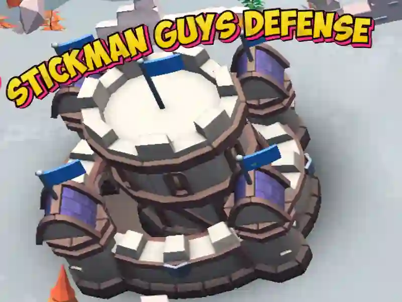 Spill Stickman Guys Defense online