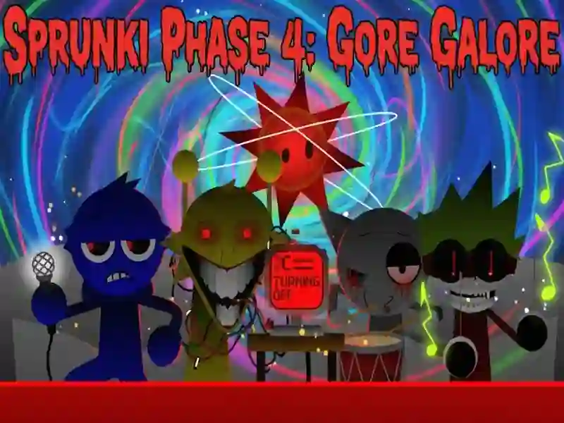 Spill Sprunki fase 4: Gore Galore online