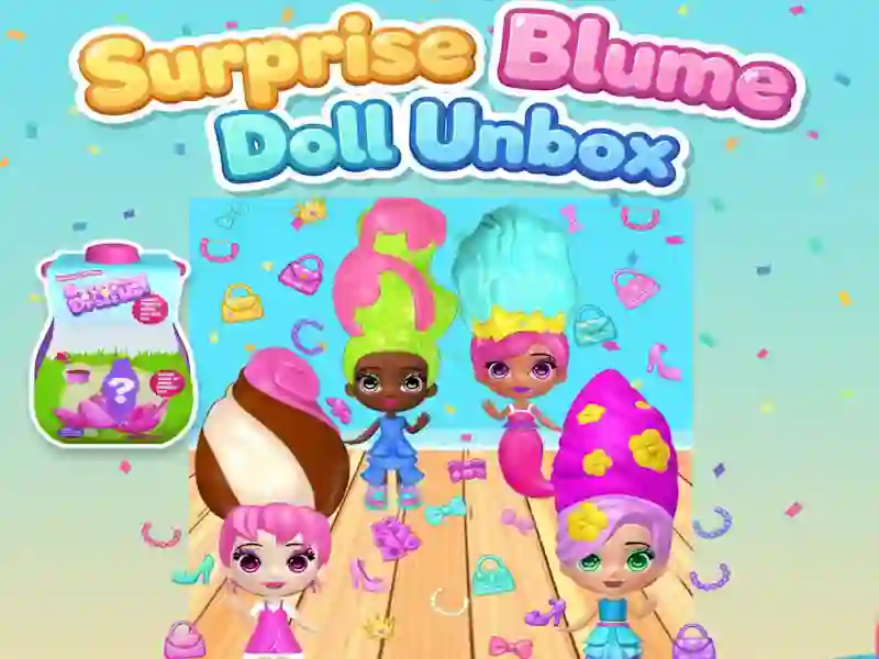 Spill Surprise Blume Doll Unbox online