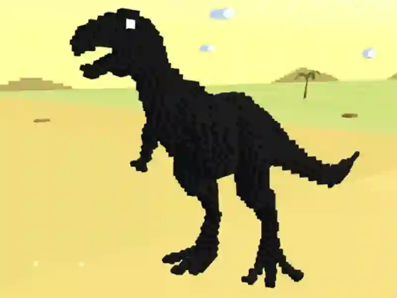 Spill Dino T Rex 3D Run online