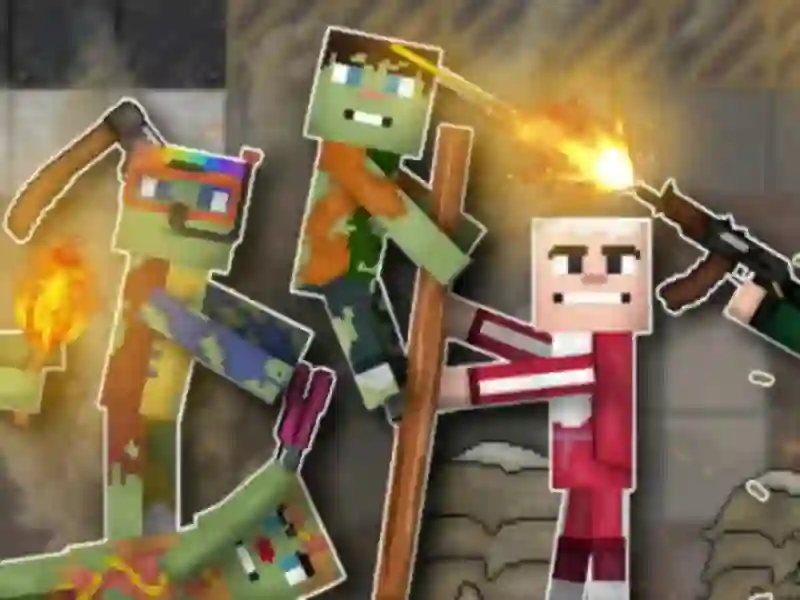 Spill People vs Zombies: Sandbox online