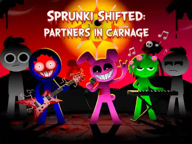 Spill Sprunki Shifted: Partners in Carnage online
