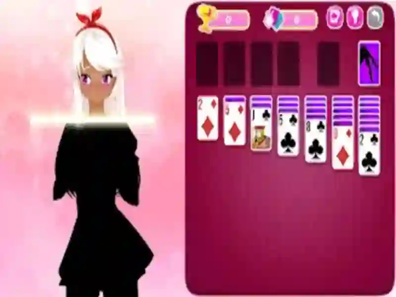 Spill Solitaire Girls 2 online