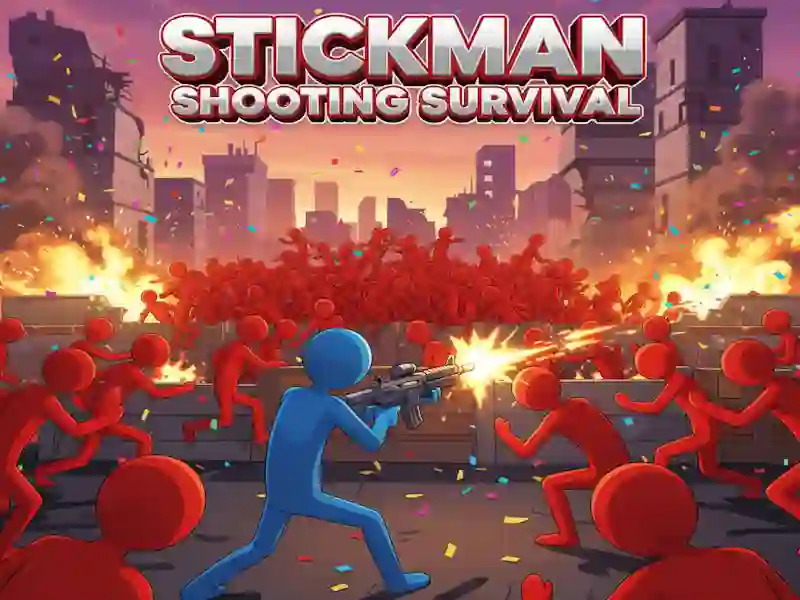 Spill Stickman Shooting Survival online