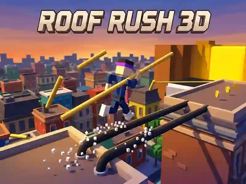 Spill Roof Rush 3D online