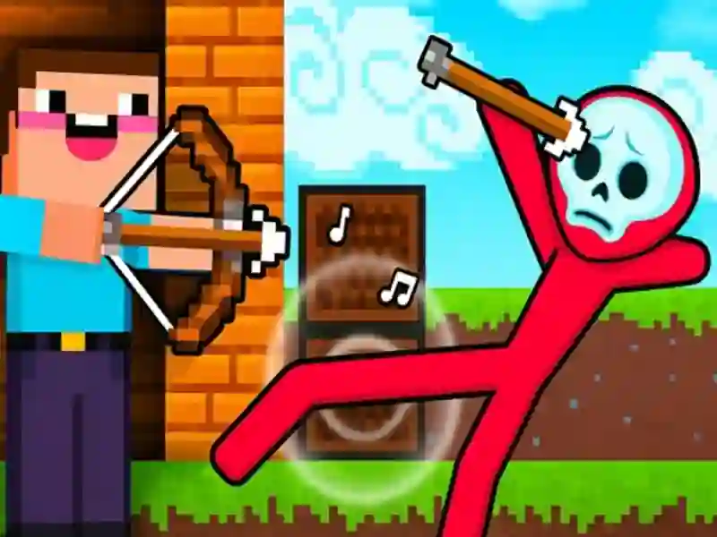 Spill Noob Archer vs Stickman Zombie online