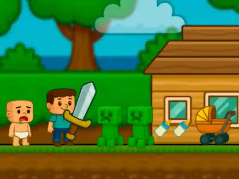 Spill Baby noob hjelp! Steve online