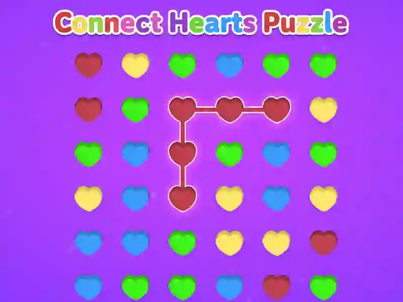 Spill Connect Hearts Puzzle online