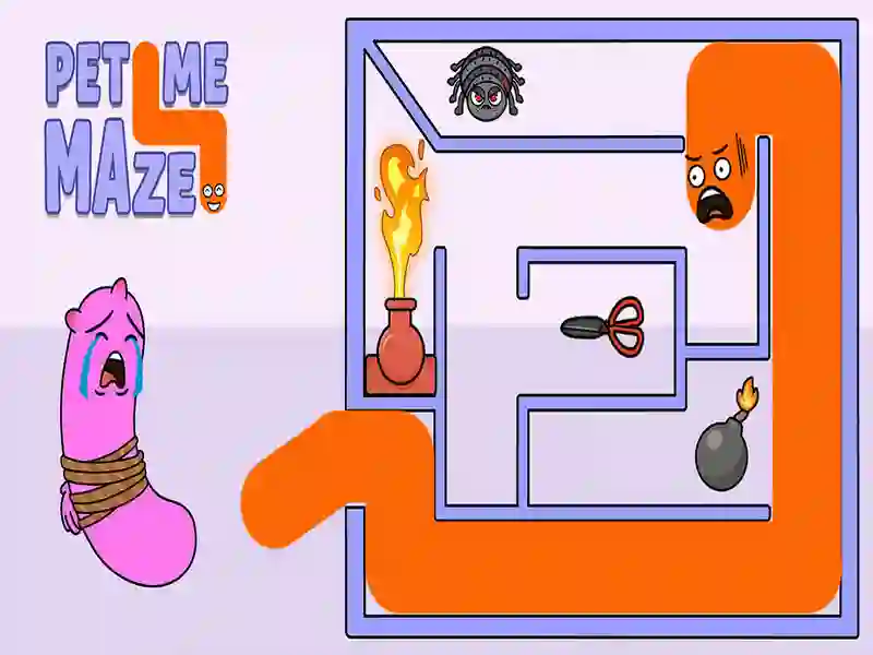 Spill Pet Me Maze online