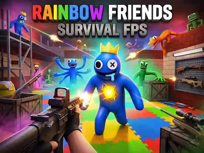 Spill Rainbow Friends Survival FPS online