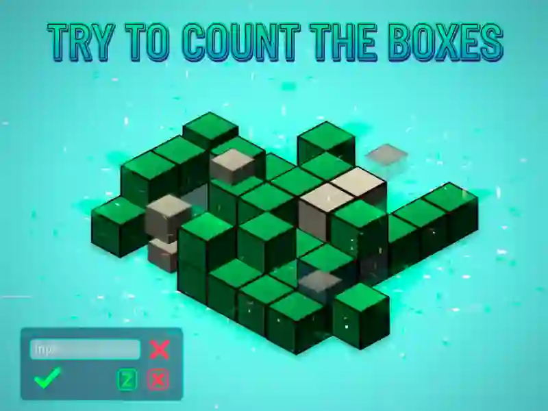 Spill Prøv å telle boksene online