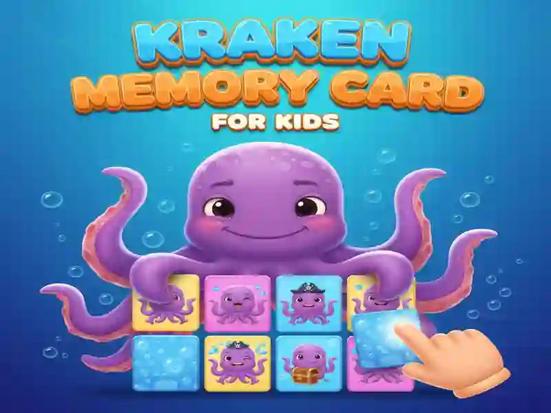 Spill Kraken minnekort for barn online