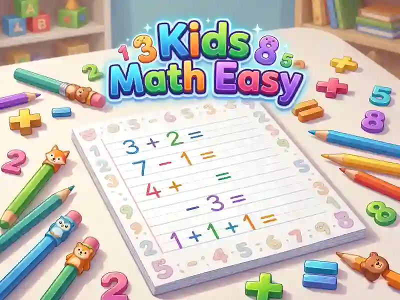 Spill Kids Math Easy online