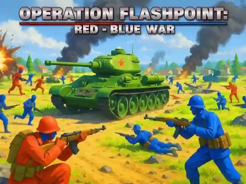 Spill Operation Flashpoint: Red- Blue War online Spill Operation Flashpoint: Red- Blue War online