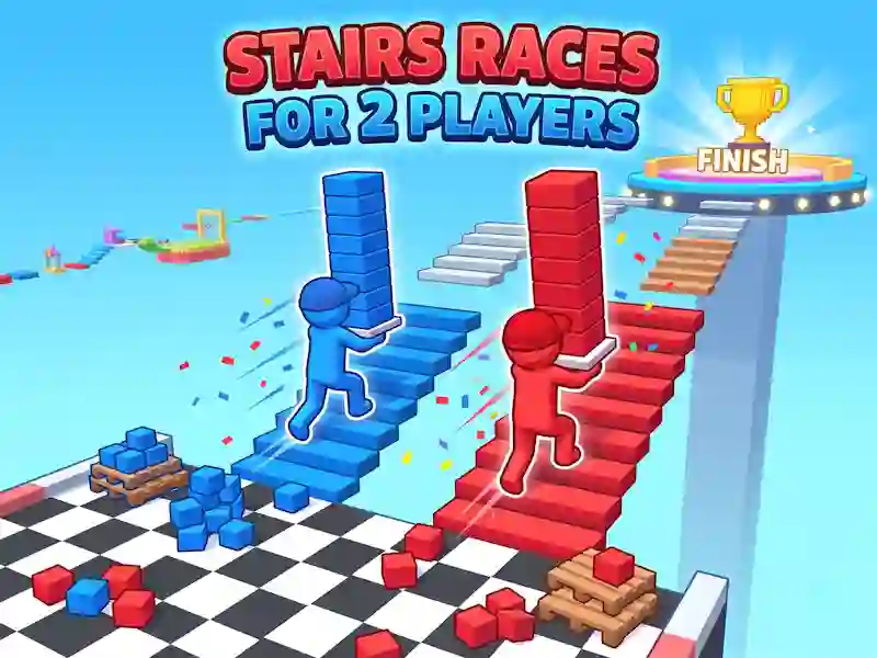 Spill Stairs Races For 2 Players online