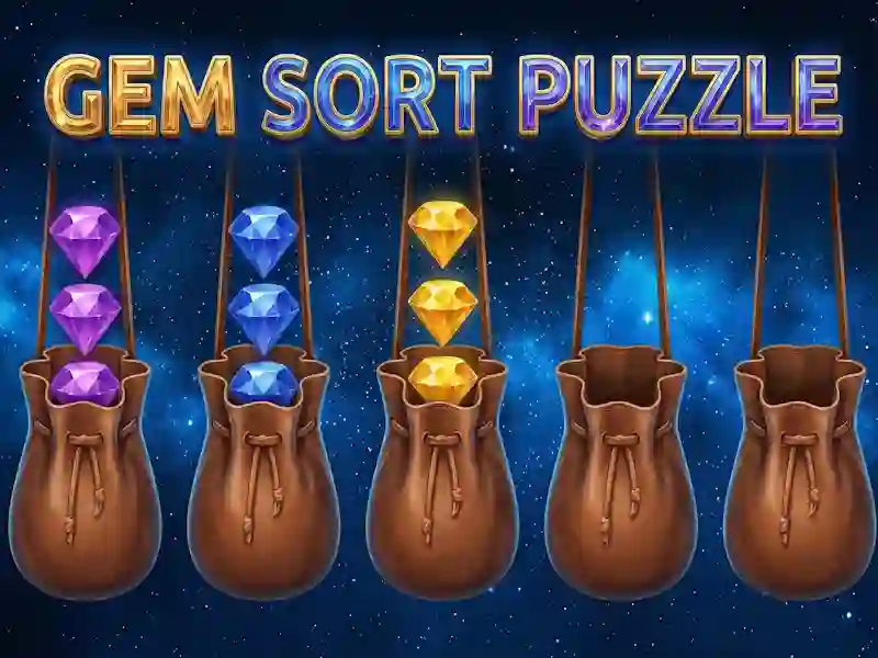 Spill Gem Sorter Puslespill online