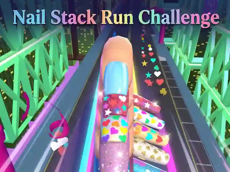 Spill Nail Stack Run Challenge online