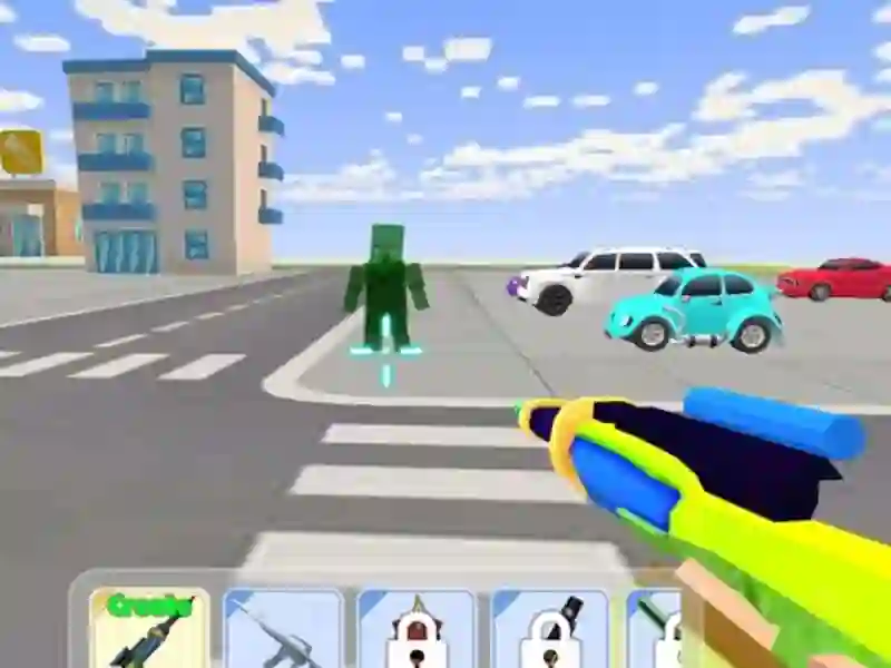 Spill Craft Man vs Giant TNT online Spill Craft Man vs Giant TNT online