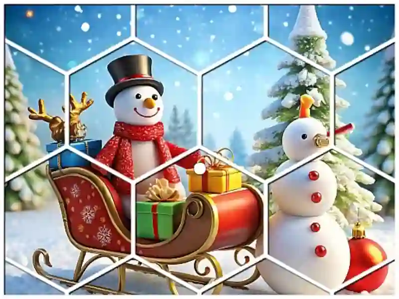 Spill Christmas Hexa Puzzle online
