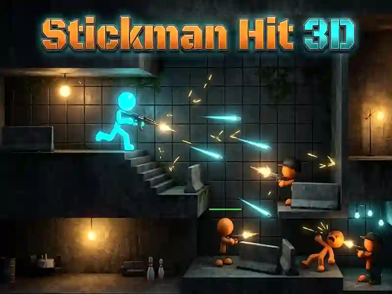 Spill Stickman Hit 3D online