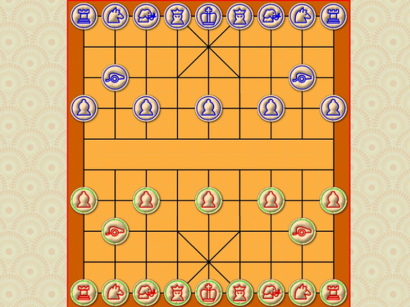Spill Xiangqi kinesisk sjakkduell online
