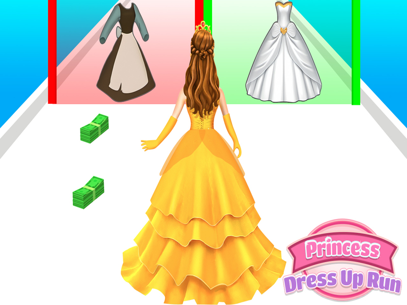Spill Princess Dress Up Run online
