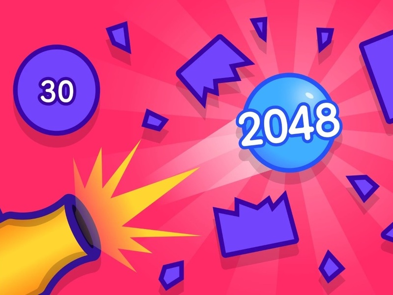 Spill 2048 blokkerer ødeleggelse online