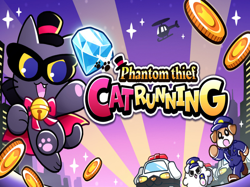 Spill Phantom Thief Cat Running online