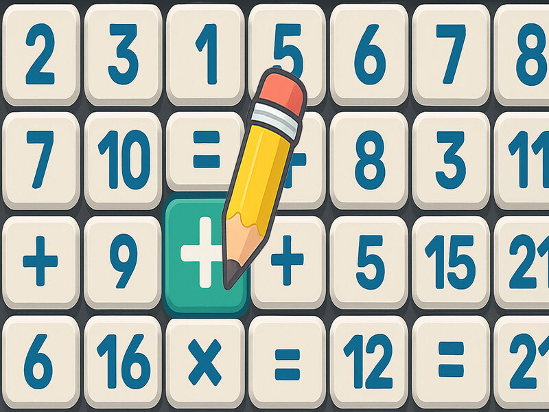 Spill Math Crossword Puzzle Genius Edition online