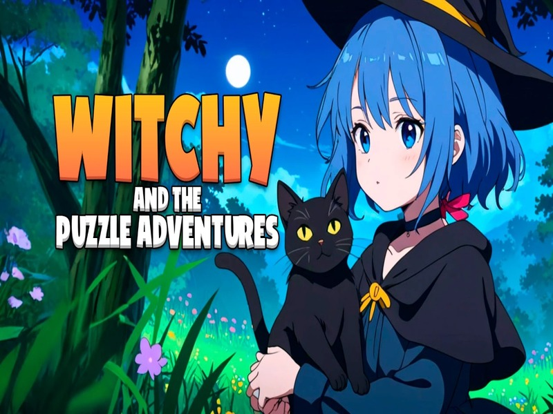 Spill Witchy and the Puzzle Adventures online