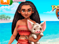 Spill Polynesisk prinsesse: Eventyrstil online